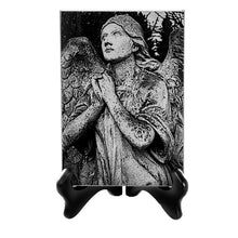 Load image into Gallery viewer, Angel Laser Engraved Memorial Plaque II